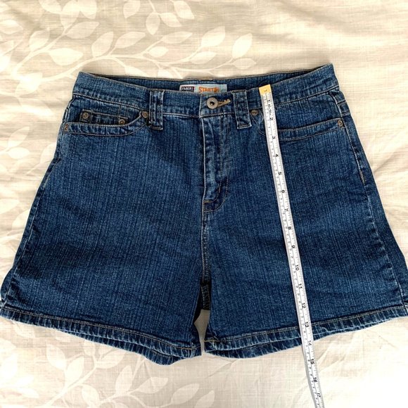 Faded Glory Blue Stretch Shorts - Picture 6 of 6